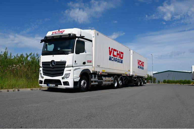 Souprava VCHD Cargo s výměnnými nástavbami